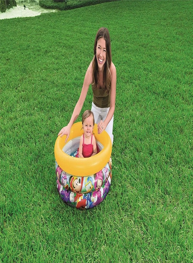Flying Toyszer Inflatable Mickeys Baby Pool, Multi Color - Image 3